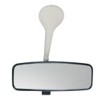 Interior mirror with anti-glare lever black with white base Beetle sedan VW1200, VW1300, VW1500 and 1302 8.1967 and later LHD